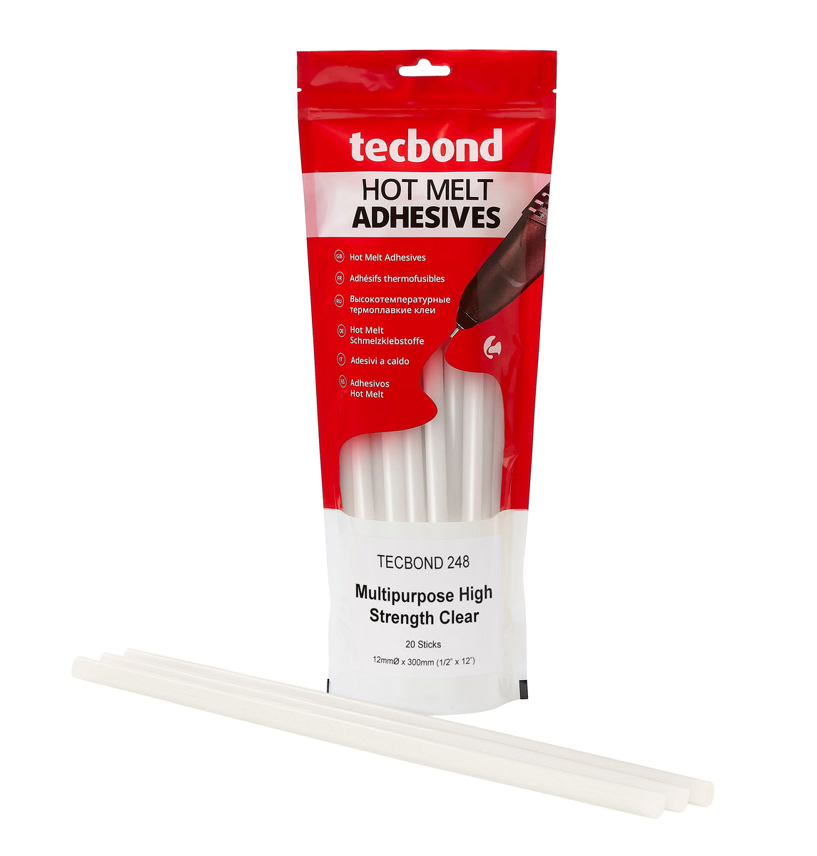 MaxxBond Hot Melt Glue - Extended Working Time - 3 Minutes
