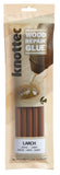 Larch Wood Knot Filler Glue, 5 Stick Pack